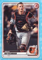 2020 Bowman Draft #BD154 Adley Rutschman Sky Blue Baseball Card
