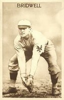 1910 Sepia Postcards # Al Bridwell Baseball Card