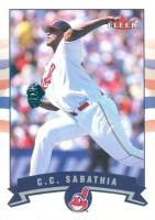 2002 Fleer #267 C.C. Sabathia Baseball Card