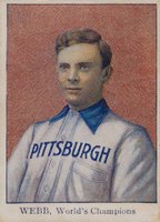 1910 Tip Top Bread # Lefty Webb Baseball Card