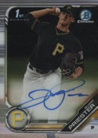 2019 Bowman Draft Chrome Draft Picks Autograph #CDAQP Quinn Priester Baseball Card