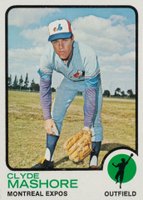 1973 Topps #401 Clyde Mashore Baseball Card