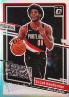 2023 Panini Donruss Optic the Rookies #3 Scoot Henderson Holo Basketball Card