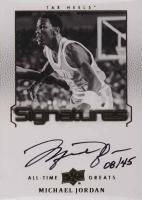 2013 Upper Deck All-Time Greats Signatures #MJ6 Michael Jordan Basketball Card