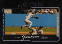 2005 Topps  #600 Derek Jeter Black Baseball Card