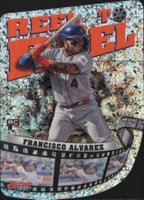 2023 Bowman's Best Reel to Reel Die-Cuts #RR18 Francisco Alvarez Mini Diamond Baseball Card