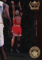 1999 Upper Deck Century Legends MJ's Most Memorable Shots #MJ6 Michael Jordan Basketball Card