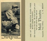 1916 Mall Theatre #86 Miller Huggins Baseball Card