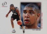 2000 Fleer Legacy #2 Tim Duncan Basketball Card