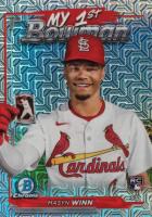 2024 Bowman Chrome Mega Box My 1st Bowman #22 Masyn Winn Baseball Card