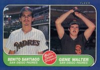 1986 Fleer #644 Major League Prospects Baseball Card