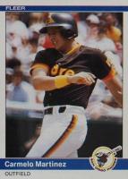 1984 Fleer Update #U-75 Carmelo Martinez Baseball Card