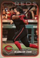 2024 Topps #219 Christian Encarnacion-Strand Rainbow Foil Baseball Card