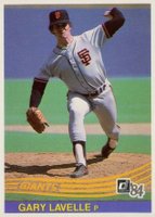 1984 Donruss #573 Gary Lavelle Baseball Card