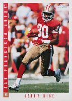 1993 Score #235 Jerry Rice Football Card