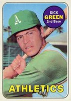 1969 Topps #515 Dick Green Baseball Card