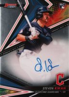 2022 Bowman's Best Best of 2022 Autographs #B22SK Steven Kwan Baseball Card