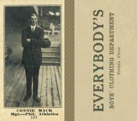 1916 Everybody's #107 Connie Mack Baseball Card