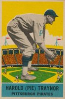 1933 DeLong #12 Harold (Pie) Traynor Baseball Card