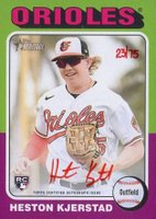 2024 Topps Heritage Real One Autographs #ROAHK Heston Kjerstad Red Ink Baseball Card