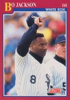 1991 Score Traded #1T Bo Jackson Baseball Card