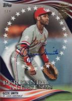 2021 Topps Archives Signature Series Retired #PAS14 Ozzie Smith 2019 Topps Update-Perennial All-Stars 1/1 Baseball Card