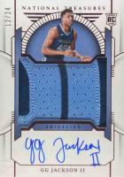 2023 Panini National Treasures #117 GG Jackson II Patch Autograph-International Basketball Card