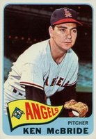 1965 Topps #268 Ken McBride Baseball Card