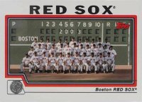 2004 Topps  #642 Boston Red Sox Team Baseball Card