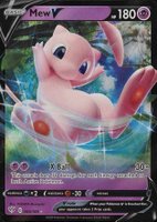 2020 Pokemon Sword & Shield Darkness Ablaze #069 Mew V TCG Card