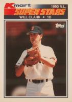 1990 K-Mart #1 Will Clark Baseball Card