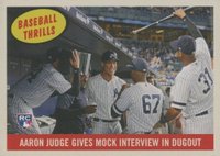 2017 Topps Throwback Thursday  #142 Aaron Judge Baseball Card