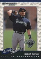 2001 Donruss #195 Ichiro Suzuki Baseball's Best-Silver Baseball Card