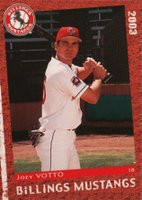 2003 Grandstand Billings Mustangs #46 Joey Votto Baseball Card