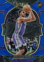 2022 Panini Select #81 Keegan Murray Blue Prizm Basketball Card