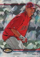 2012 Finest #78 Mike Trout Atomic Refractor Baseball Card