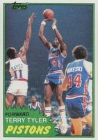 1981 Topps #84 Terry Tyler Mid-West Basketball Card