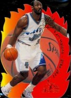 1996 Flair Showcase Hot Shots #13 Karl Malone Basketball Card