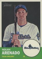 2012 Topps Heritage Minors #20 Nolan Arenado Baseball Card
