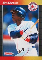 1989 Donruss #122 Jim Rice Baseball Card