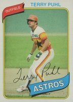 1980 Topps #147 Terry Puhl Baseball Card