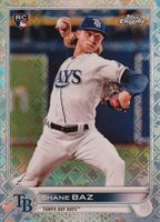 2022 Topps Chrome Logofractor Edition #8 Shane Baz Baseball Card