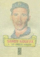 1966 Topps Rub-Offs #47 Sandy Koufax Baseball Card