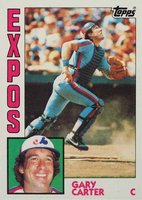 1984 Topps #450 Gary Carter Baseball Card