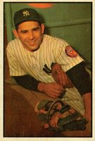 1953 Bowman Color #121 Yogi Berra Baseball Card