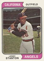 1974 Topps #594 Leroy Stanton Baseball Card