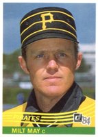 1984 Donruss #386 Milt May Baseball Card