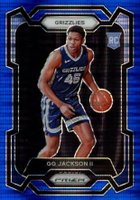 2023 Panini Prizm #179 GG Jackson II Blue Seismic Basketball Card