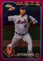 2024 Topps Chrome Update #USC138 Adam Ottavino Magenta Refractor Baseball Card