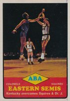 1973 Topps #204 ABA Eastern Semi-finals (Colonels/Squires) Basketball Card